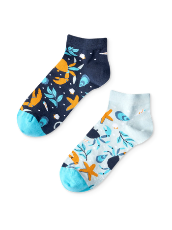 Lustige Knöchelsocken Meereskrabbe