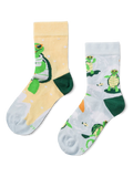 Lustige Kindersocken Die surfende Schildkröte