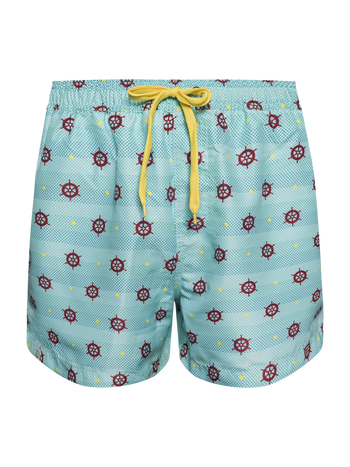 Lustige Badeshorts für Männer Seewolf