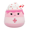 Squishmallows Ethel die rosa Zuckerstange Heiße Schokolade, 20 cm