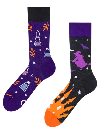 Lustige Socken Hexerei
