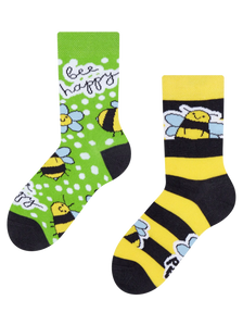 Lustige Kindersocken Bienen