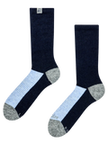 Dunkel- & Hellblaue Alpaka-Socken
