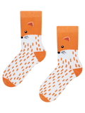 Lustige warme Socken für Kinder Flauschiger Fuchs