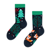 Lustige Kindersocken Rotfuchs
