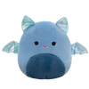Squishmallows Este die blaue Fledermaus mit flauschigem Bauch und metallischen Crackle-Flügeln, 20 cm
