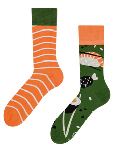 Lustige Socken Sushi-Zeit