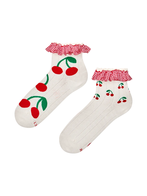 cutecore-socks-picnic-cherries-c5/c5f1639c7711b9bc6fd8a0590e58f877d8d273ba