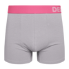 Graue und Rosa Boxershorts für Männer
