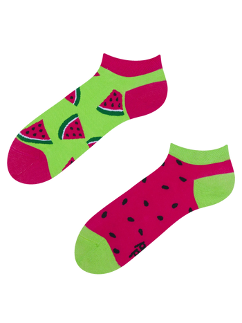 Lustige Knöchelsocken Wassermelone