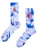 Gerippte Socken Hey, Hi!