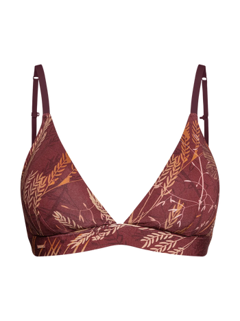 Lustige klassische Bralette Wiesen und Felder