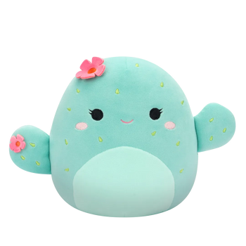 Squishmallows Graciela der Minzfasskaktus mit rosa Blüten, 20 cm