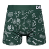 Lustige Boxershorts für Männer Doodles Physik gegen Chemie