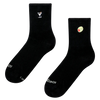 Gerippte Mid-Calf-Socken Extra Dry