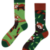 Lustige Socken Roter Panda
