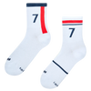 Gerippte Mid-Calf-Socken Englische Fußballlegende