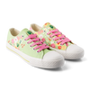 Lustige Canvas-Schuhe Blumengarten