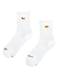 Gerippte Mid-Calf-Socken Same but Different