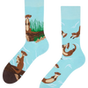 Lustige Socken Otter