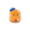 Squishmallows Ennui der French Toast mit Baskenmütze, 30 cm