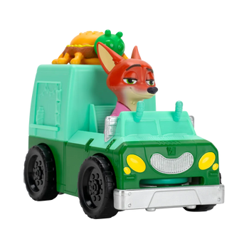Zoomania-Figuren mit Auto – Nick Wilde