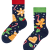 Warme Kindersocken Lebkuchen & Süßigkeiten