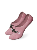 Lustige No-Show-Socken Rosa Katzen