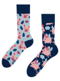 Lustige Socken Fliegende Schweine