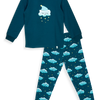 Lustiger Pyjama für Kinder Schläfrige Wolken