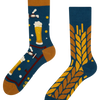 Lustige Socken Zeit für ein Bier