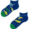 Lustige Knöchelsocken für Kinder Aquariumfische