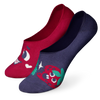 Lustige No-Show-Socken Glückliche Erdbeeren