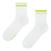 Crewsocken Limettengrüne Streifen