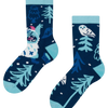 Lustige warme Socken für Kinder Wald-Yeti