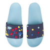 Lustige Pantoletten Aquarell-Blumen