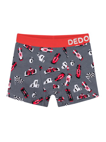 Lustige Boxershorts für Jungen Formel-Rennen