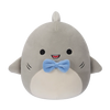 Squishmallows Gordon der Graue Hai mit blauer Fliege, 20 cm