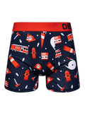 Lustige Boxershorts für Männer Feuerwehrmann