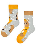 Warme Kindersocken Bär & Tee