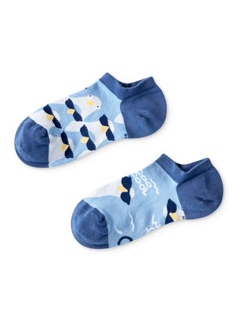 Lustige Sneakersocken Coole Tauben