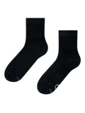 Antistress-Crewsocken Echtes Schwarz