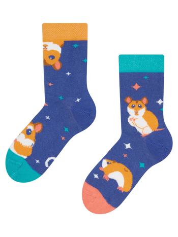 Lustige Kindersocken Hamster
