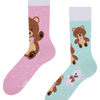 Lustige Socken Teddybär