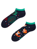 Lustige Knöchelsocken Rotfuchs