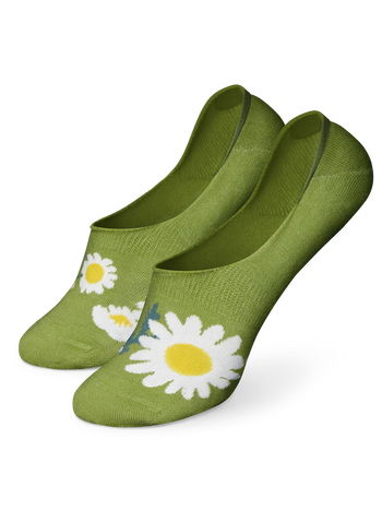 Lustige No-Show-Socken Kamillentee