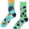 Lustige Socken Fotograf