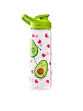 Lustige Wasserflasche Avocado-Liebe 700 ml