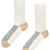 Beige & Graue Alpaka-Socken