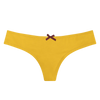 Senfgelbe Brasilianische Damenschlüpfer